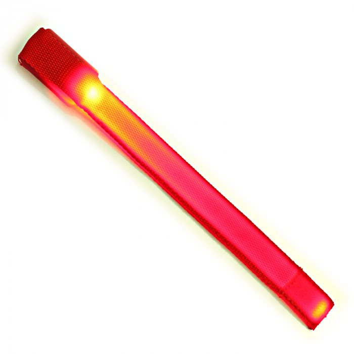 Luminous velcro strap