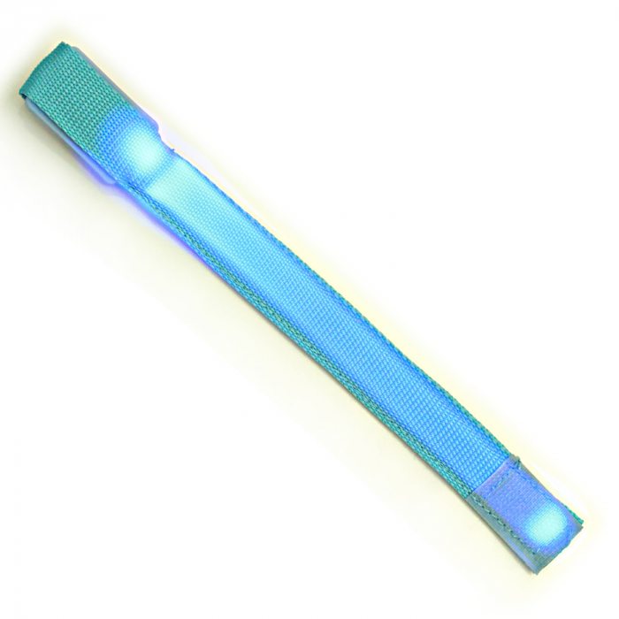 Luminous velcro strap