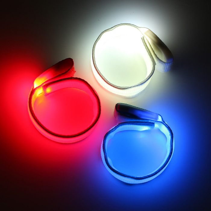 Luminous velcro strap