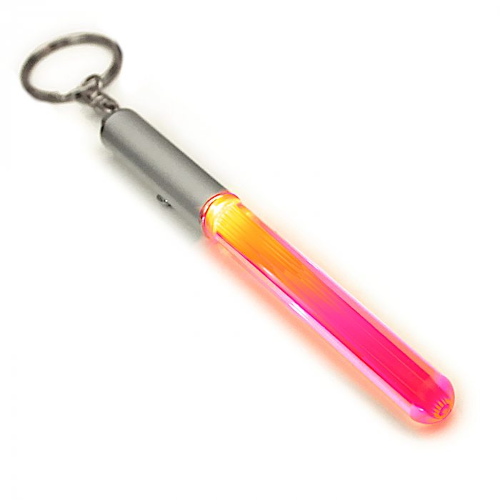 Mini light sword key pendant