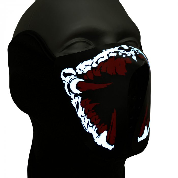 faschingsmaske led