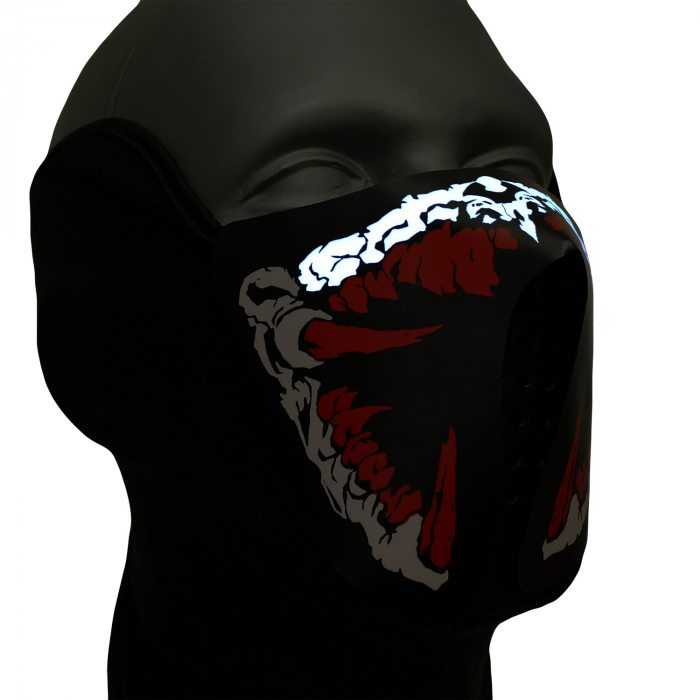 Alien Space Horror LED-Maske Haloween Party