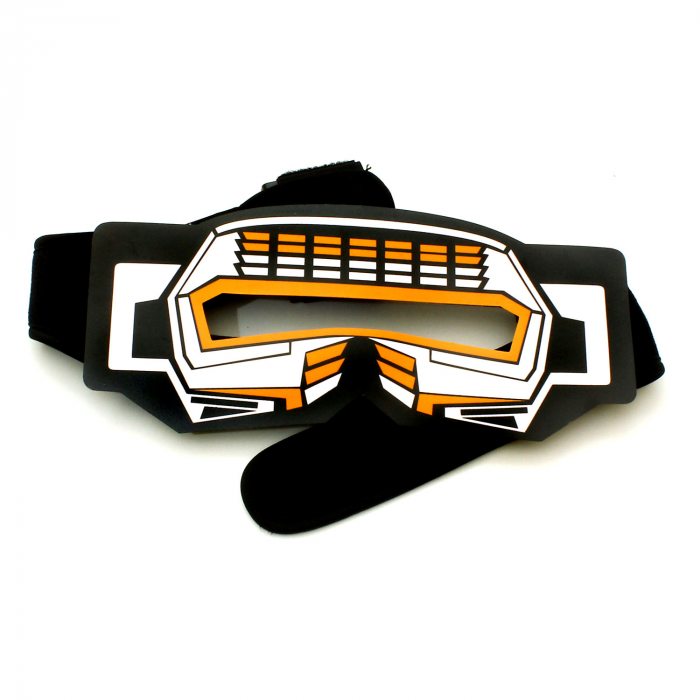 Cyborg Eye Mask orange