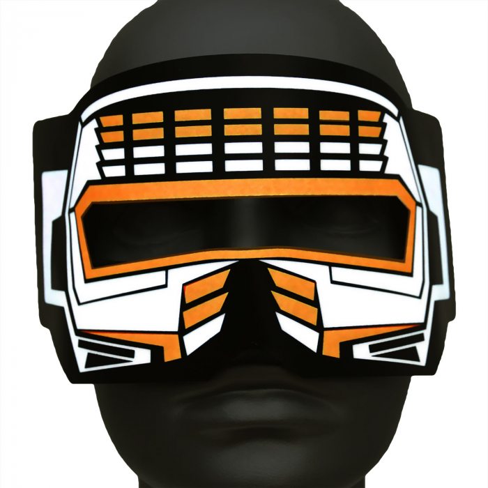 Cyborg Eye Mask orange