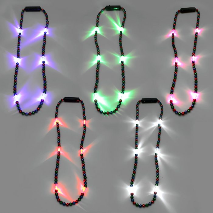 Colorful pearl necklace