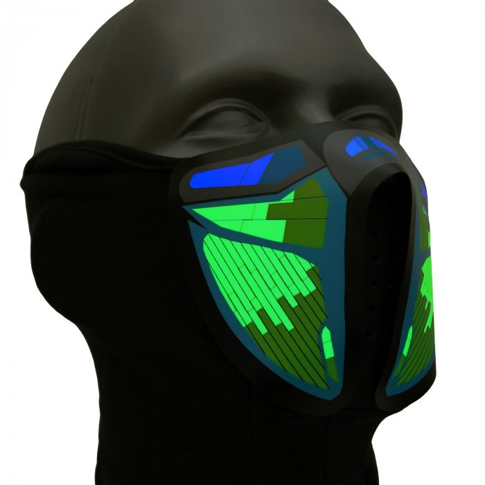 light up mask