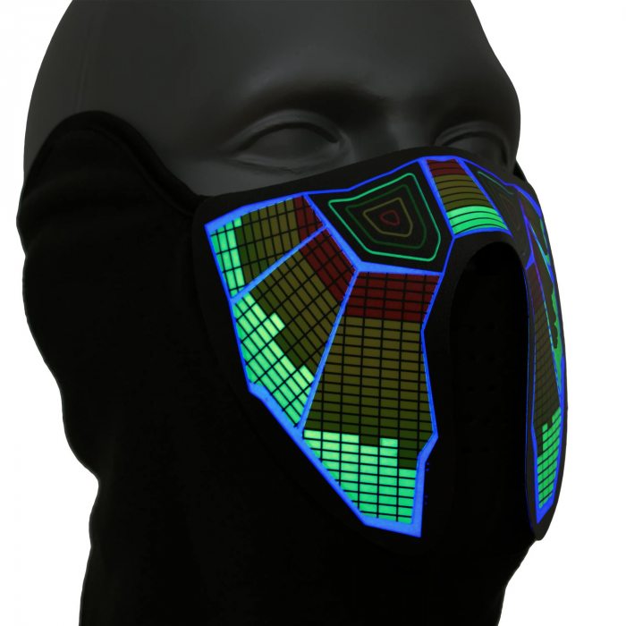 Light Up Equalizer Mask Classic