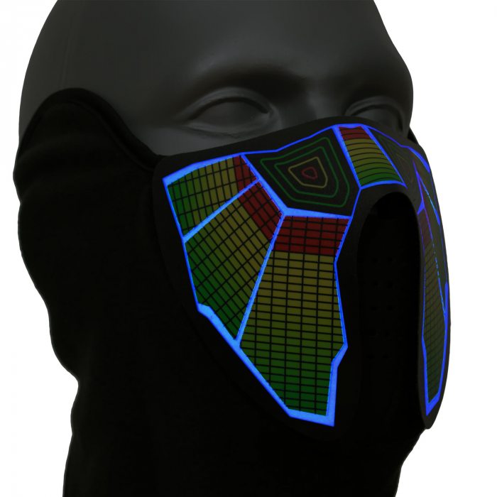 Light Up Equalizer Mask Classic