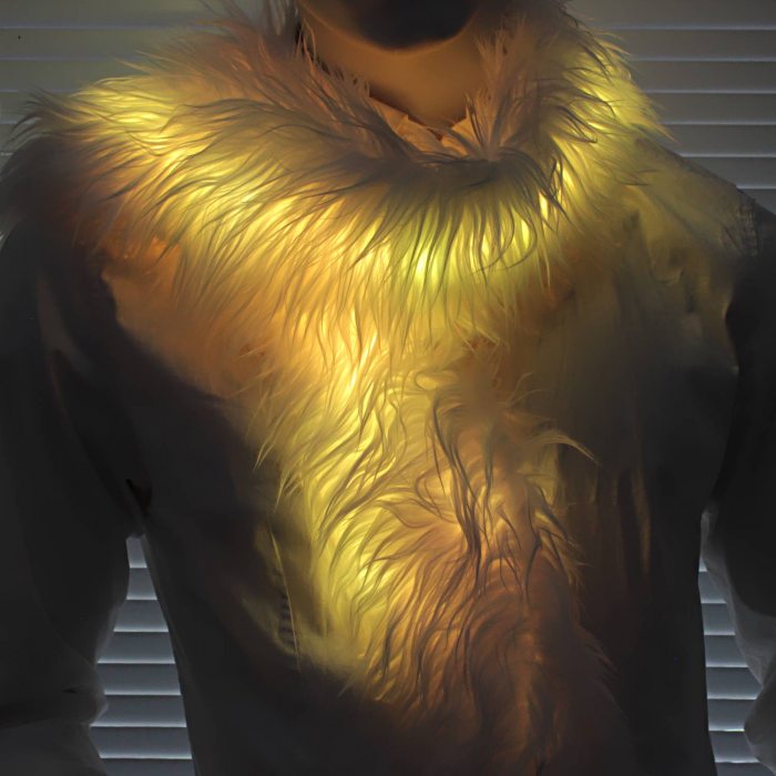 light up scarf