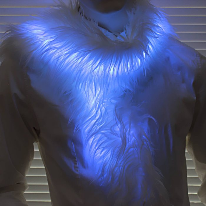 light up scarf