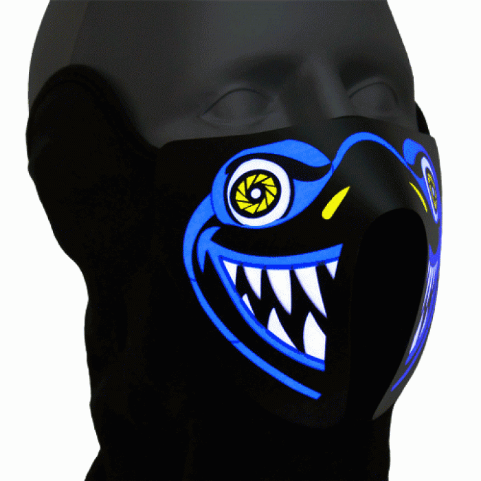 Aqua Monster Maske led