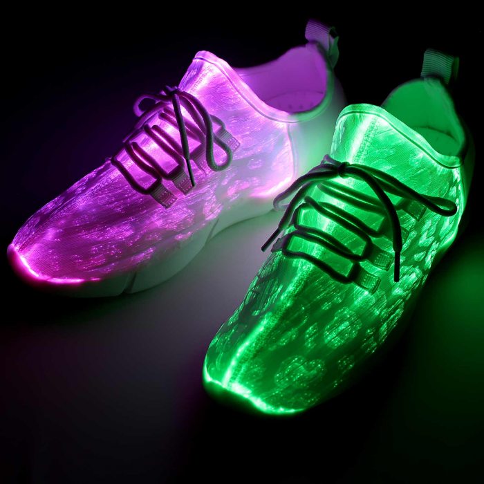 Farbwechsel led-schuhe