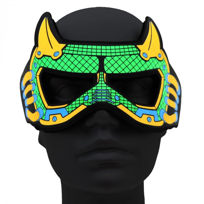 Luminous costume mask