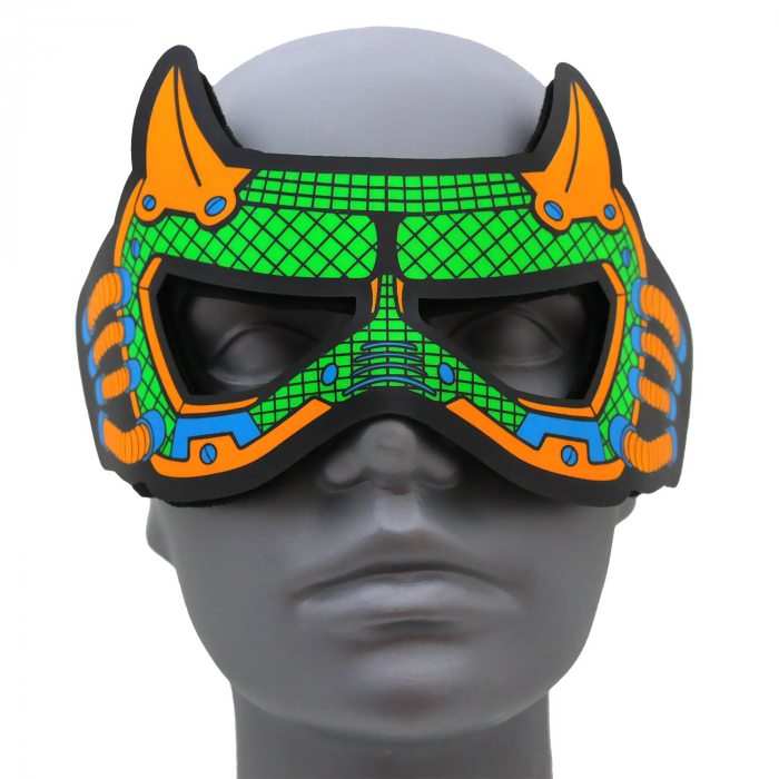 Comic blinking mask