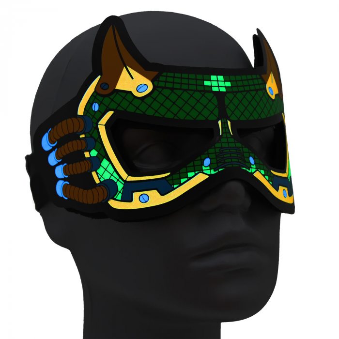 Techno mask