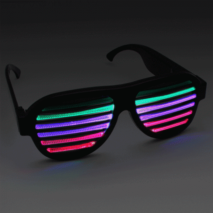LED Gadget-Brille Festival
