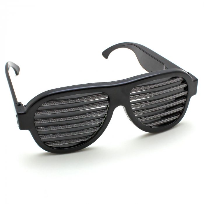 Schwarze Brille