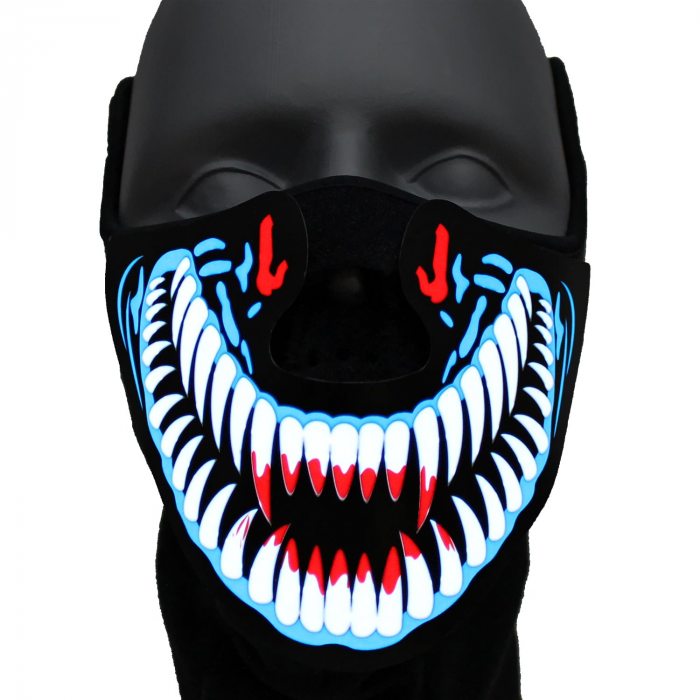 Restposten 100 Stück Leuchtende Masken LED Makse Geschäftsaufgabe