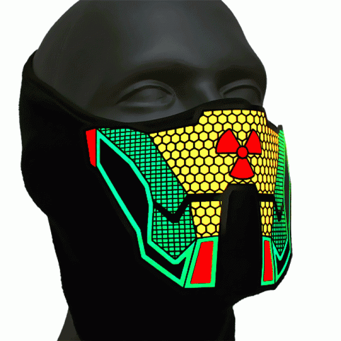 Techno mouth mask