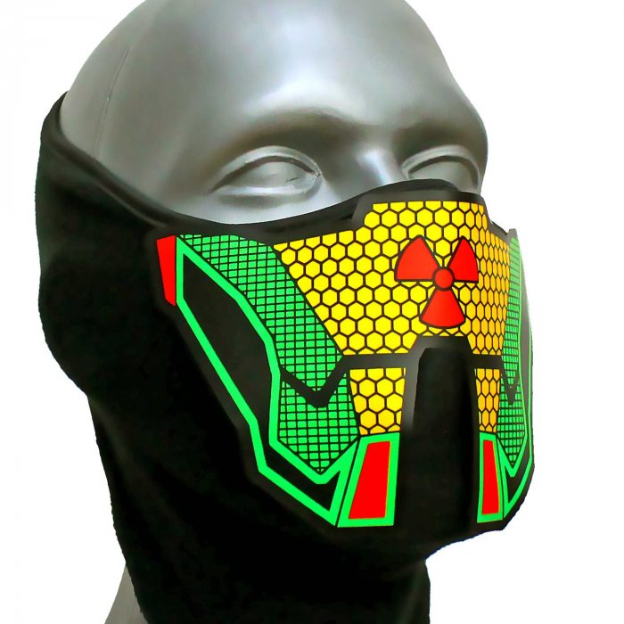 LED face shield