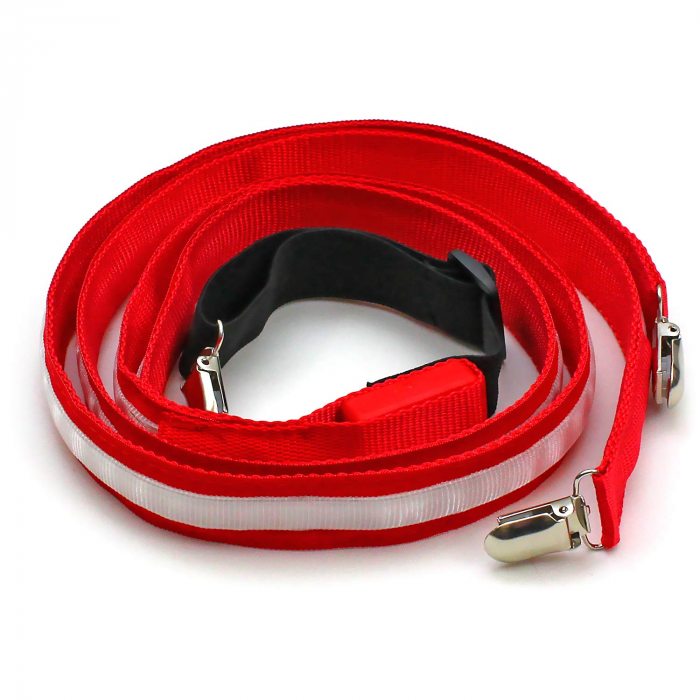 LED Luminous Braces red green or blue