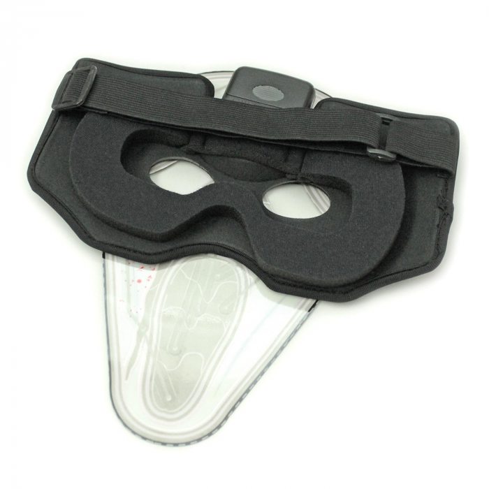 Innenseite der Gesichtsmaske