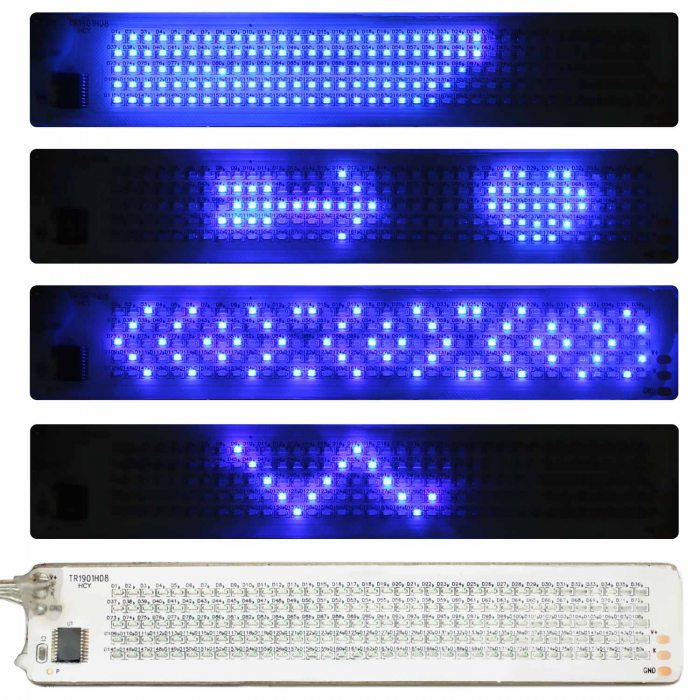 App gesteuerter LED-Lauftext