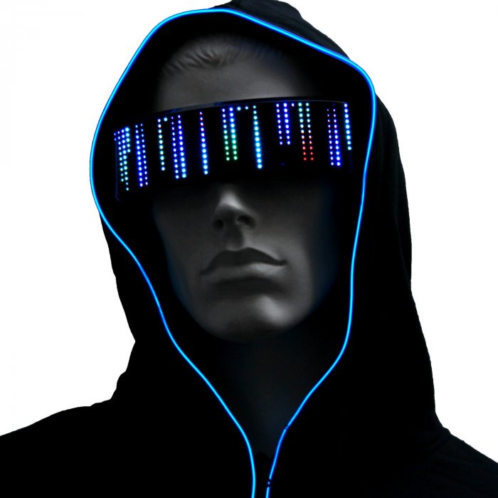 farbiges led display fashiontech