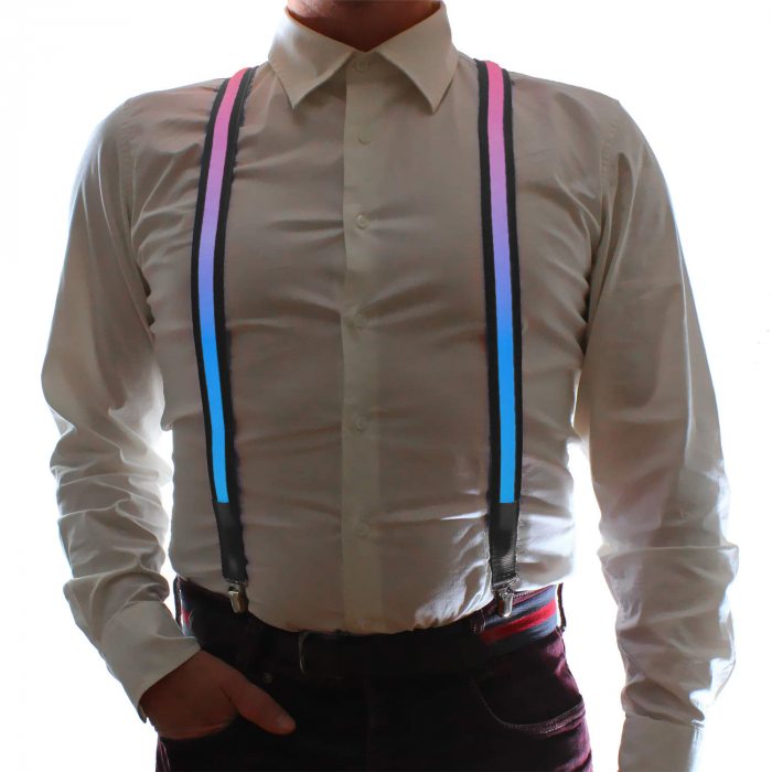 LED Luminous Braces multicolor