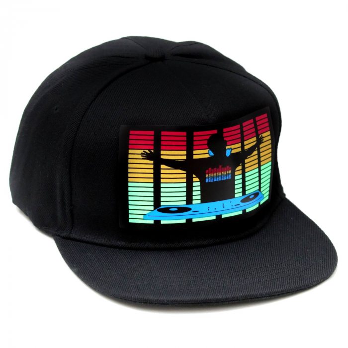 Turntable DJ baseball cap
