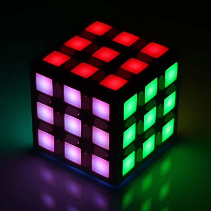 Zauberwürfel mit LEDs