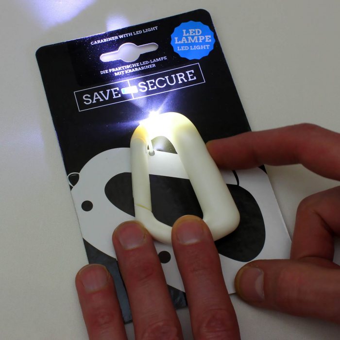 Luminous snap hook
