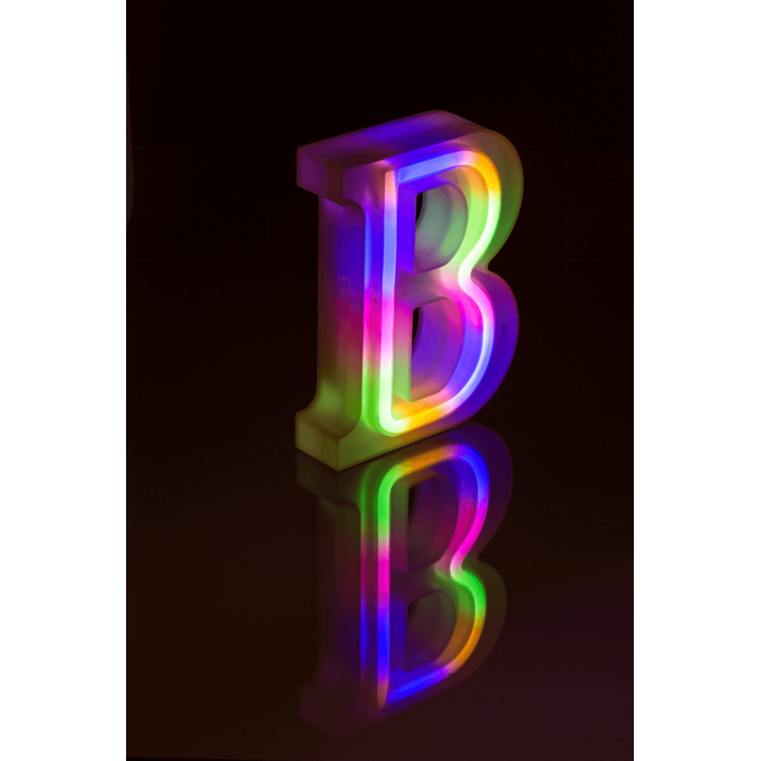 LED Buchstabe B