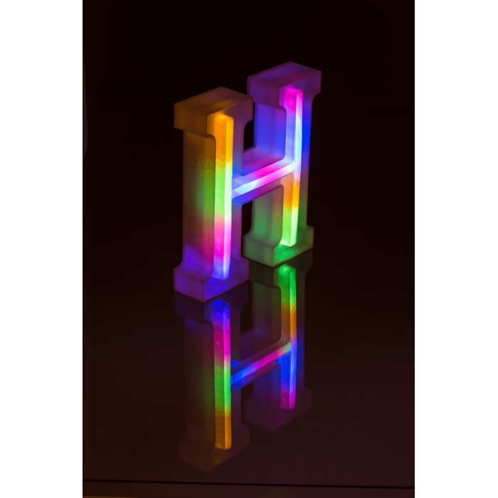 LED Buchstabe H