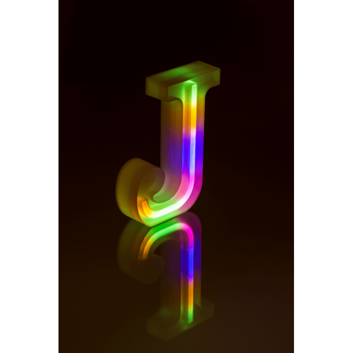 LED Buchstabe J