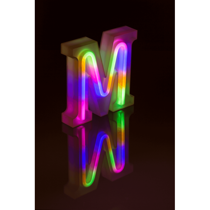 LED Buchstabe M