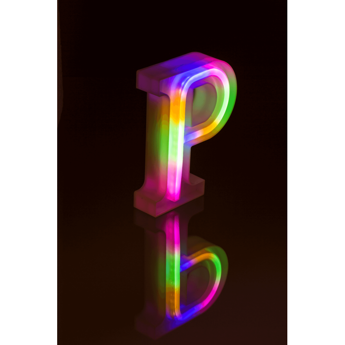 LED Buchstabe P