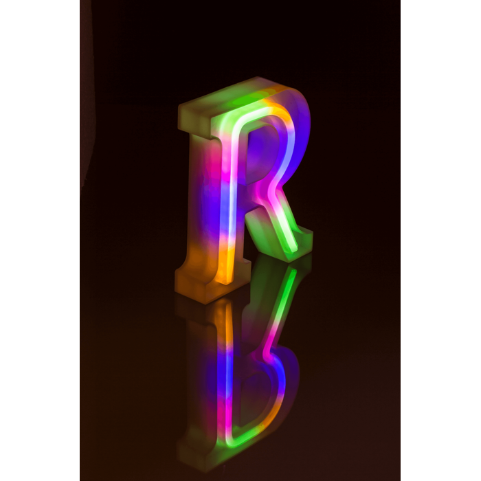 LED Letter R