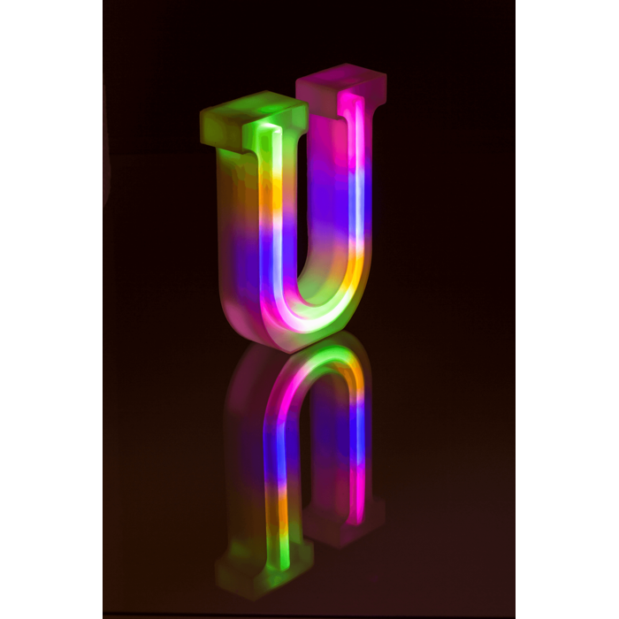 LED Letter U