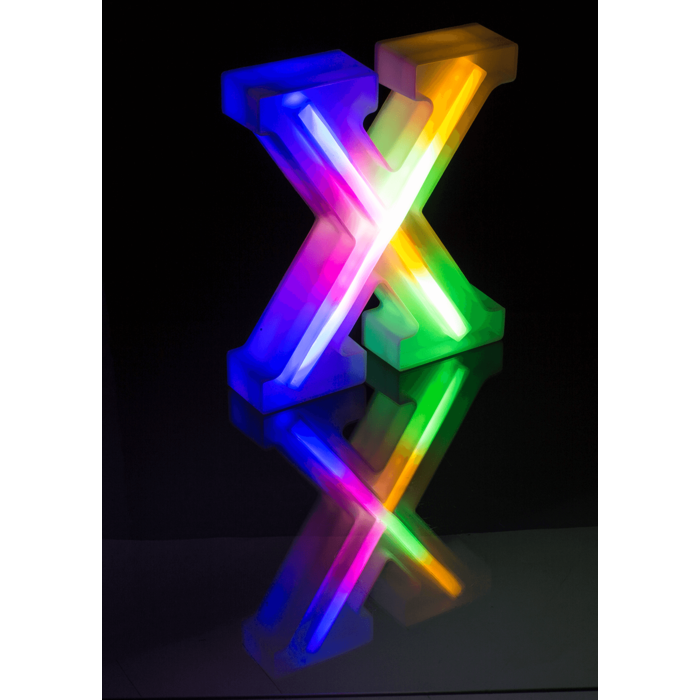 LED Letter X