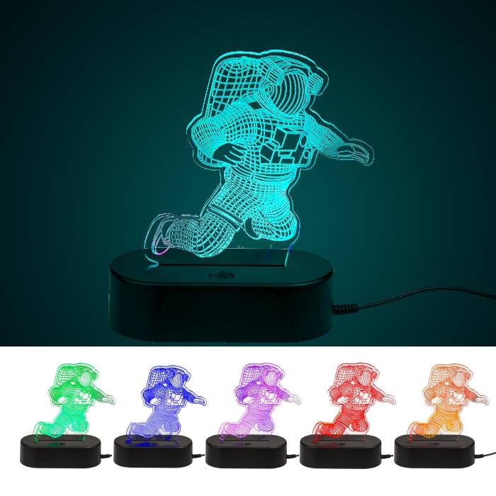 3D Lampe Astronaut kinderzimmer