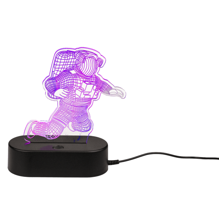 Spacemanlampe lilia leds