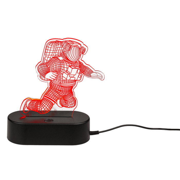 Computerlampe rot