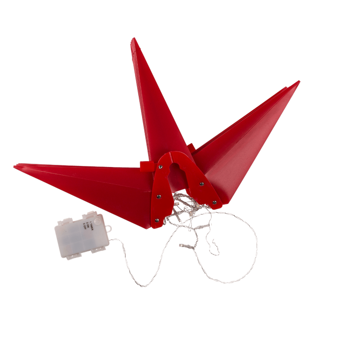Folding star battery operated
