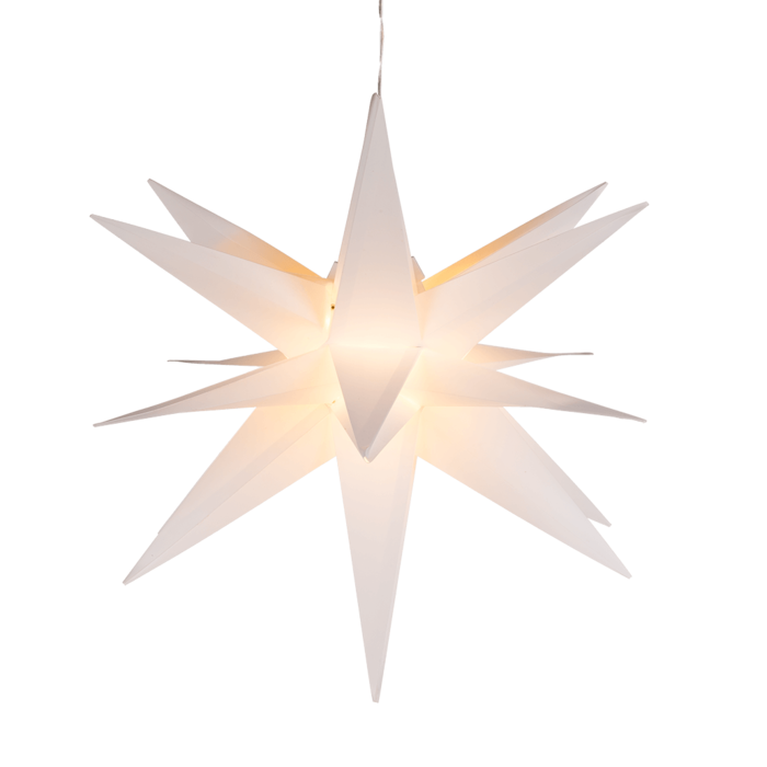 3d glow star