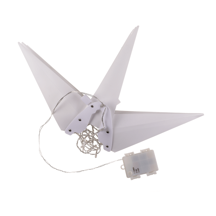 Folding star battery operated