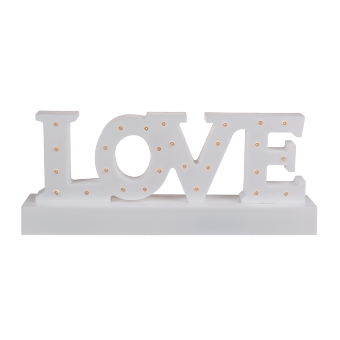 Batteriebetriebene Love-Leuchte