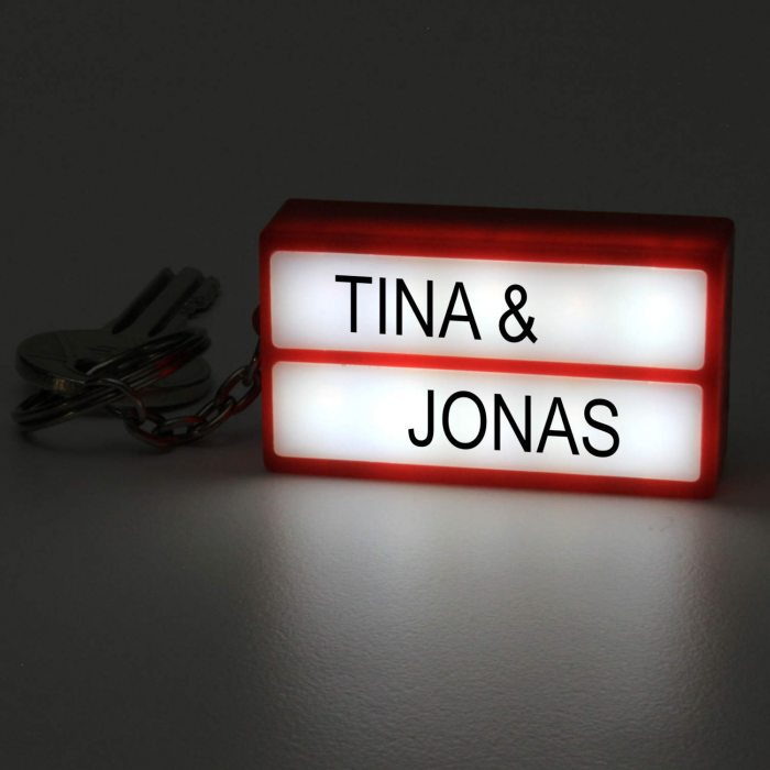 Lightbox LED-Anhänger