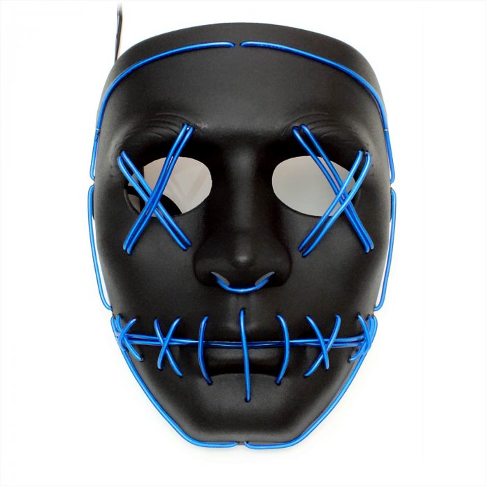 led party maske Fasching horror
