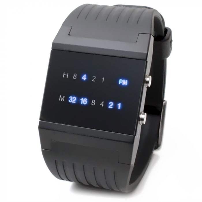 LED Binary Wrist Watch II